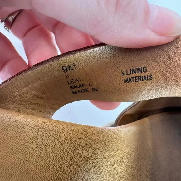 Kork-Ease Bisti Leather Adjustable Buckle Slip On Grey Sandals Size 9M - Picture 8 of 8